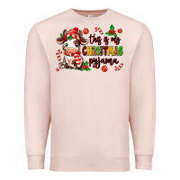 Pale Pink this is my  christmas pyjama Premium Sweatshirt - MaliasSmallBusiness