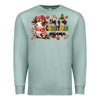 Seafoam this is my  christmas pyjama Premium Sweatshirt - MaliasSmallBusiness