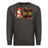 Smoke this is my  christmas pyjama Premium Sweatshirt - MaliasSmallBusiness