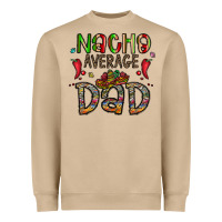Mushroom nacho average dad Heavyweight Sweatshirt - CowhideDigitalArt