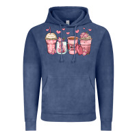 Vintage Denim mother's day floral coffee cups Vintage Hoodie - Zillion Design Studio