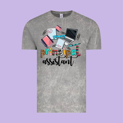 Principal Assistant Vintage Tee Designed By Adodesignshop