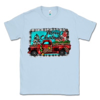 Dusty Blue truck merry christmas Classic Tee - JahusDesignShop