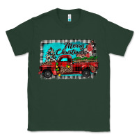 Sports Green truck merry christmas Classic Tee - JahusDesignShop