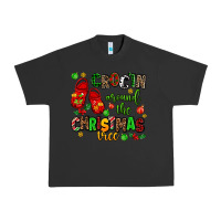Pigment Black Croc'in around the christmas tree Urban Heavy Tee - AdoDesignShop