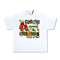 White Croc'in around the christmas tree Urban Heavy Tee - AdoDesignShop