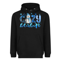 Black cozy season Heavyweight Hoodie - MaliasSmallBusiness