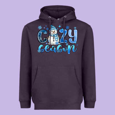 Cozy Season Heavyweight Hoodie Designed By Maliassmallbusiness