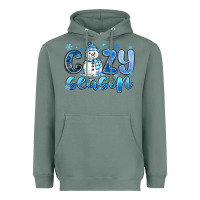 Sage cozy season Heavyweight Hoodie - MaliasSmallBusiness