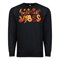 Black basketball vibes Premium Sweatshirt - MaliasSmallBusiness