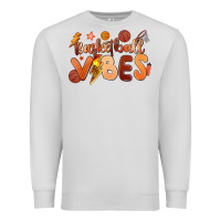 Dove Grey basketball vibes Premium Sweatshirt - MaliasSmallBusiness