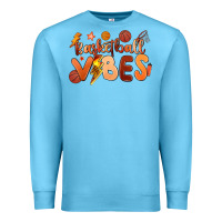 Ocean Blue basketball vibes Premium Sweatshirt - MaliasSmallBusiness