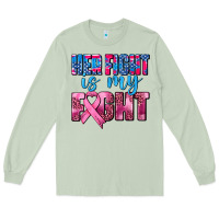 Matcha her fight is my fight Long Sleeve Tee - AdoDesignShop
