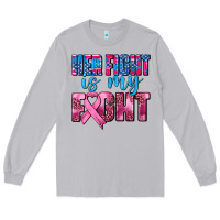 Moon Dust her fight is my fight Long Sleeve Tee - AdoDesignShop