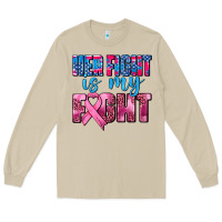 Mushroom her fight is my fight Long Sleeve Tee - AdoDesignShop