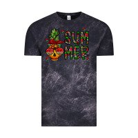 Cloud Black summer vibes Vintage Tee - CowhideDigitalArt