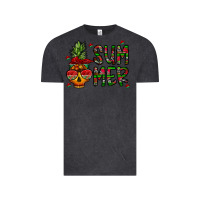 Vintage Black summer vibes Vintage Tee - CowhideDigitalArt