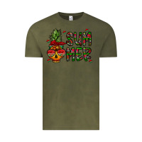 Vintage Olive summer vibes Vintage Tee - CowhideDigitalArt