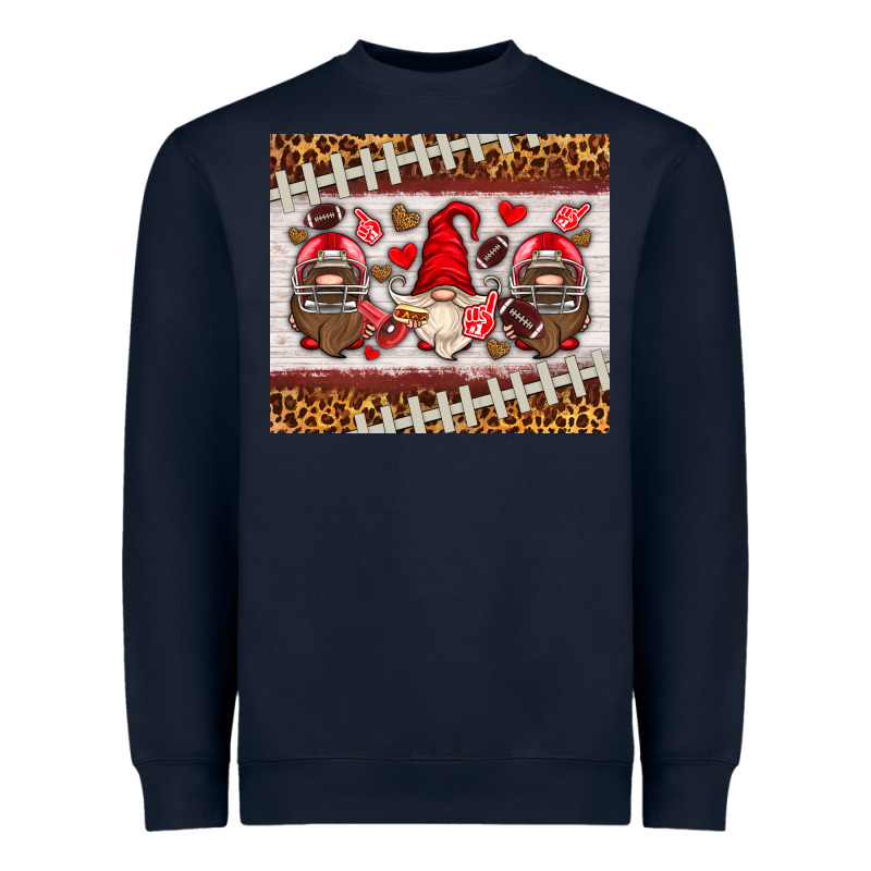 American Football Gnome Heavyweight Sweatshirt by HRA Design Shop | Teevron