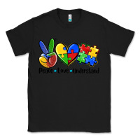 Black peace love  cure Classic Tee - AdoDesignShop
