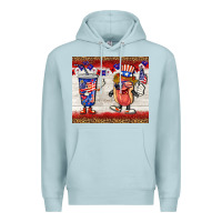 Blue Mist usa hot dog coca tumbler Premium Hoodie - BarkalooDesign