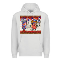 Dove Grey usa hot dog coca tumbler Premium Hoodie - BarkalooDesign