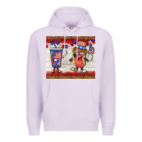 Lilac usa hot dog coca tumbler Premium Hoodie - BarkalooDesign