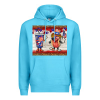 Ocean Blue usa hot dog coca tumbler Premium Hoodie - BarkalooDesign