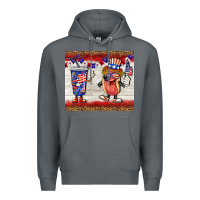 Rock usa hot dog coca tumbler Premium Hoodie - BarkalooDesign