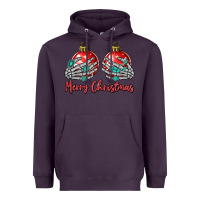 Plum merry christmas Heavyweight Hoodie - MaliasSmallBusiness