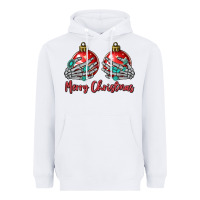 White merry christmas Heavyweight Hoodie - MaliasSmallBusiness