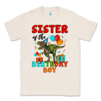 Natural sister of the birthday boy t rex Classic Tee - Artiststas