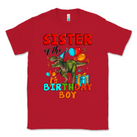 Red sister of the birthday boy t rex Classic Tee - Artiststas