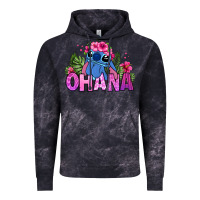 Cloud Black ohana stitch Vintage Hoodie - Zillion Design Studio