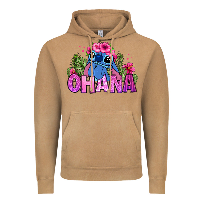 Ohana Stitch Vintage Hoodie by Zillion Design Studio | Teevron