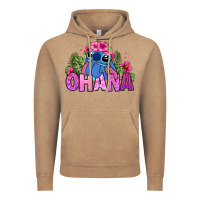 Vintage Coffee ohana stitch Vintage Hoodie - Zillion Design Studio