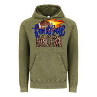 Vintage Olive football mom Vintage Hoodie - JahusDesignShop