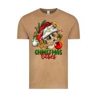 Vintage Camel Christmas Vibes Human Skull Vintage Tee - FaDigitalArtStudio