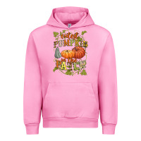 Fuchsia Pink Cutest pumpkin in the patch Urban Hoodie - NancyCooperArtShop