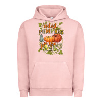 Pigment Salmon Cutest pumpkin in the patch Urban Hoodie - NancyCooperArtShop