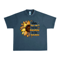 Midnight Navy when you can't find the sunshine be the sunshine Urban Heavy Tee - JahusDesignShop