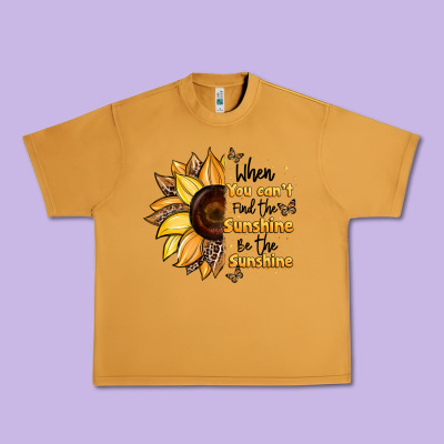When You Can't Find The Sunshine Be The Sunshine Urban Heavy Tee Designed By Jahusdesignshop