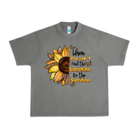 Tornado when you can't find the sunshine be the sunshine Urban Heavy Tee - JahusDesignShop