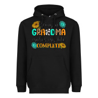 Black Being a Grandma Makes My Life Complete Heavyweight Hoodie - MaliasSmallBusiness