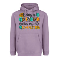 Lavender Being a Grandma Makes My Life Complete Heavyweight Hoodie - MaliasSmallBusiness