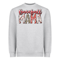 Heather Grey baseball  mama Heavyweight Sweatshirt - RacoonDesign