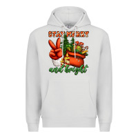 Stay Merry And Bright Peace Hand Premium Hoodie | Teevron