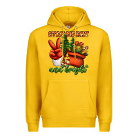 Lemon stay merry and bright peace hand Premium Hoodie - Jasminsmagicworld