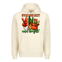 Sandshell stay merry and bright peace hand Premium Hoodie - Jasminsmagicworld