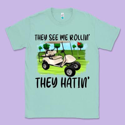 They See Me Rollin' They Hattin' Classic Tee Designed By Artiststas